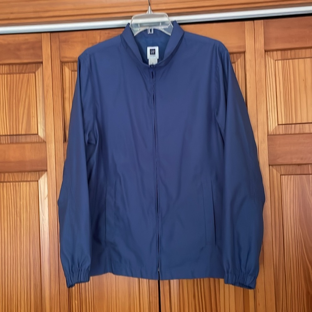 Gap Windbreaker Women’s Blue Sz Large